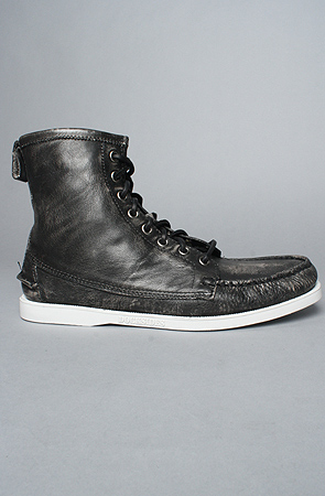 The lighthouse boot in black The lighthouse boot in black